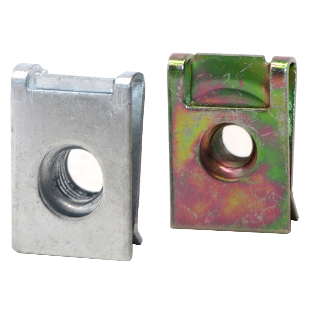 ZM Auto Clips M4 M5 M6 M8 for Car Motor Tread Panel Spire Nut Fairing Clip Fastener Speed Zinc Mounting Clam Tread Panel Spire