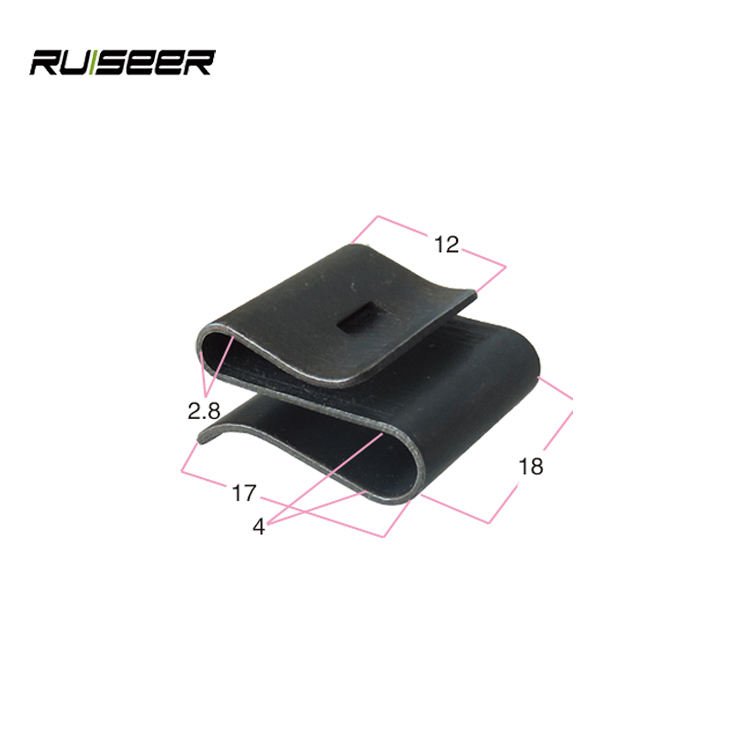 Automotive Fasteners Clips Spring Steel Galvanized U Clip Nut Trim Clip