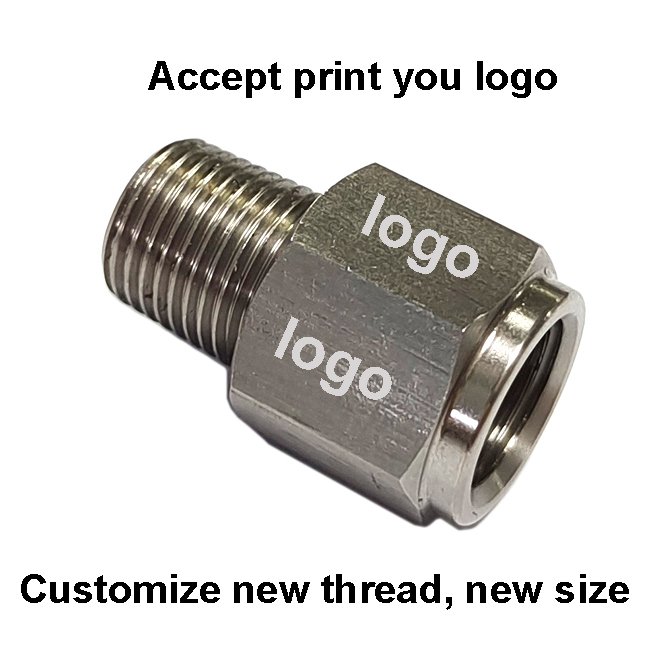 Refitted Car Accessories Connector Car Quick Connector Auto Fuel Line Stainless Steel M10x1.5 to 1/8npt Car Fast Connector