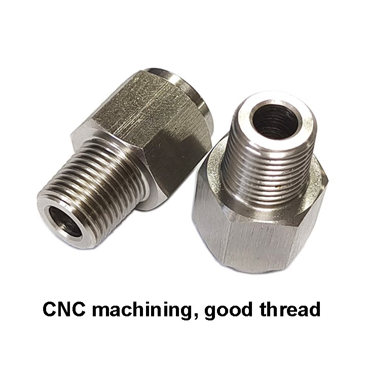 Refitted Car Accessories Connector Car Quick Connector Auto Fuel Line Stainless Steel M10x1.5 to 1/8npt Car Fast Connector