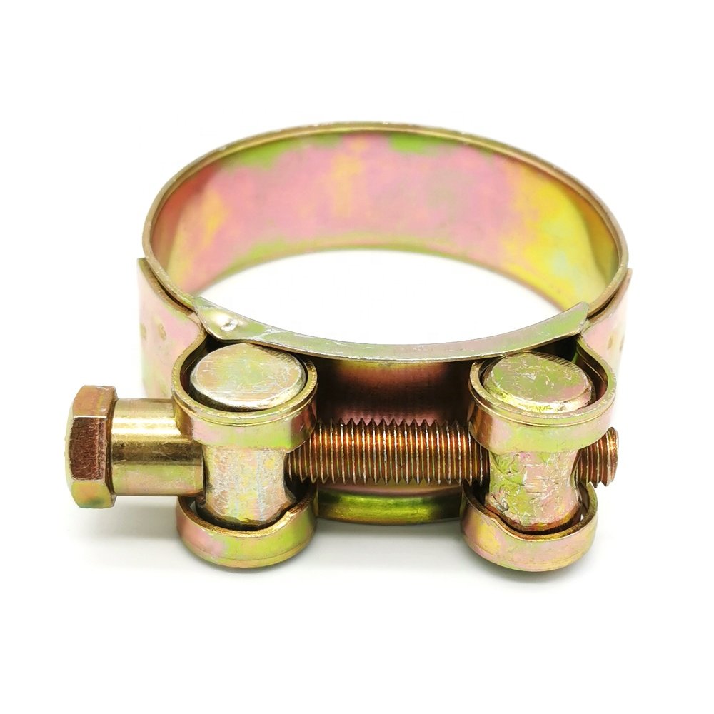 201 Stainless Steel Adjustable Pipe Clamps Fasteners Europe Style Clamps Clip T Bolt Heavy Duty Hose Clamps Manufacturer