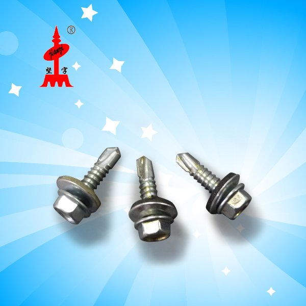 Wholesale Auto-Drilling DIN7504 Hex Screws Self-Drilling Binding Cap Brass Stainless Steel Fine Coarse Available M2 M4 M6 10mm
