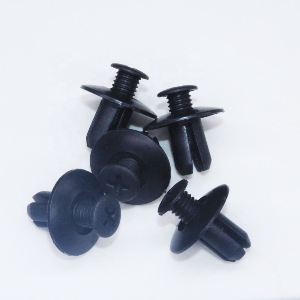 Plastic Nylon Auto Bumper Push Fender Flare Fastener Rivet Clip Buckle Motorcycle Bus Car Expansion Screw