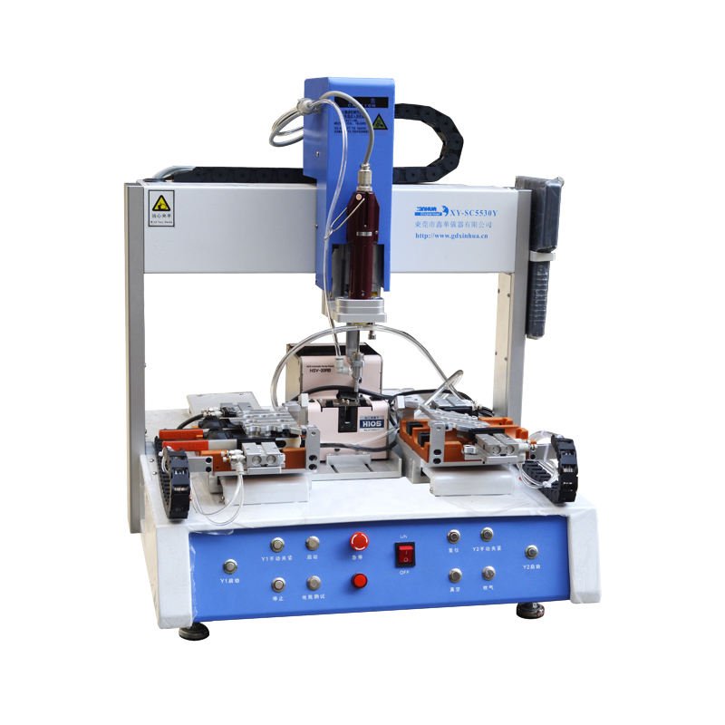 5 Axis Fully Automatic Screw Fastening Locking Machine Basic Screw Feeding and Fastening Robot Automatic Screw Locking Machine