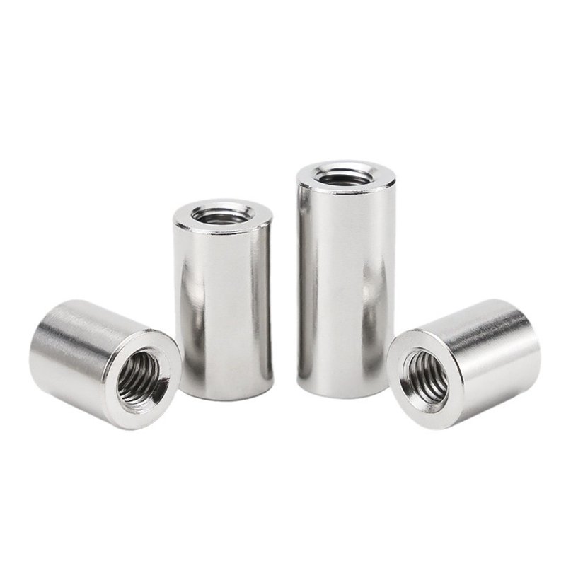 High-strength AISI304 Stainless Steel Threaded Cylinder Spacers Hex Coupling Nuts Hexagonal Female-female Spacers Standoffs