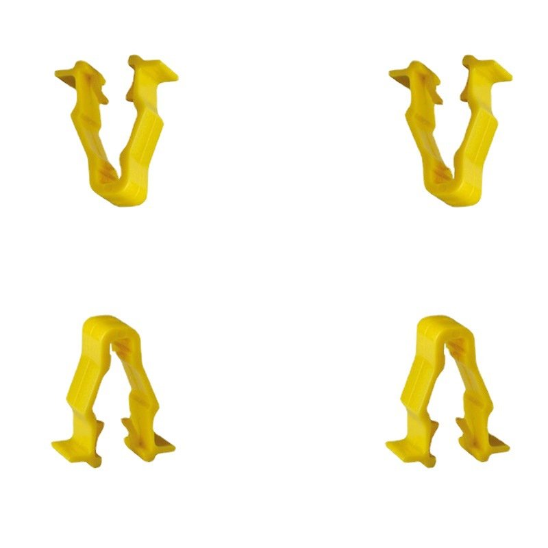 Car Wheel Arch Snap Clip Trim Fixed Clip Yellow Dashboard Rivets for Honda 90601-SMG-003 Nissan 01553-JD02A