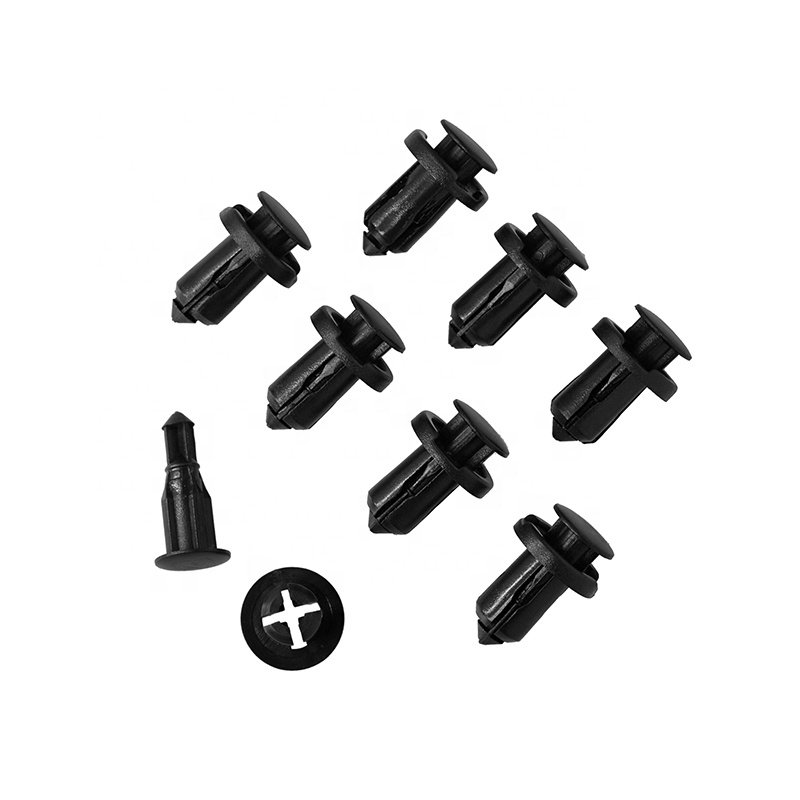 B147 factory supply auto bumper outer panel push molded clips 01553-09241