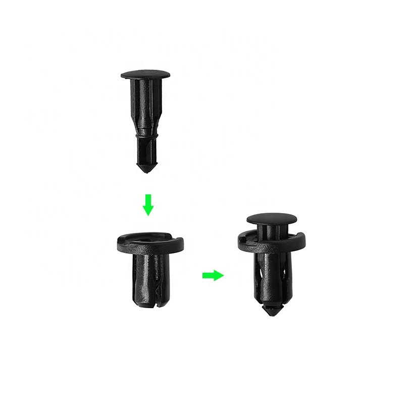 B147 factory supply auto bumper outer panel push molded clips 01553-09241
