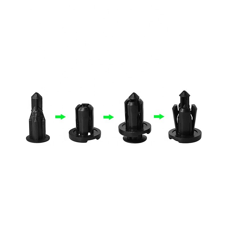 B147 factory supply auto bumper outer panel push molded clips 01553-09241
