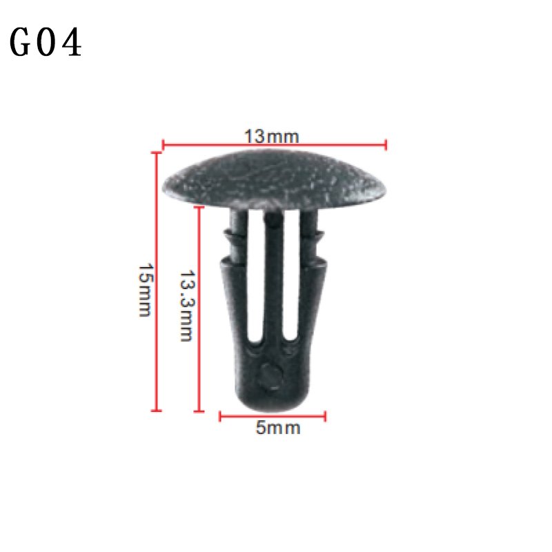 G04 auto Car Sealing Strip Nail Limit Buckle Plastic Nylon Clip