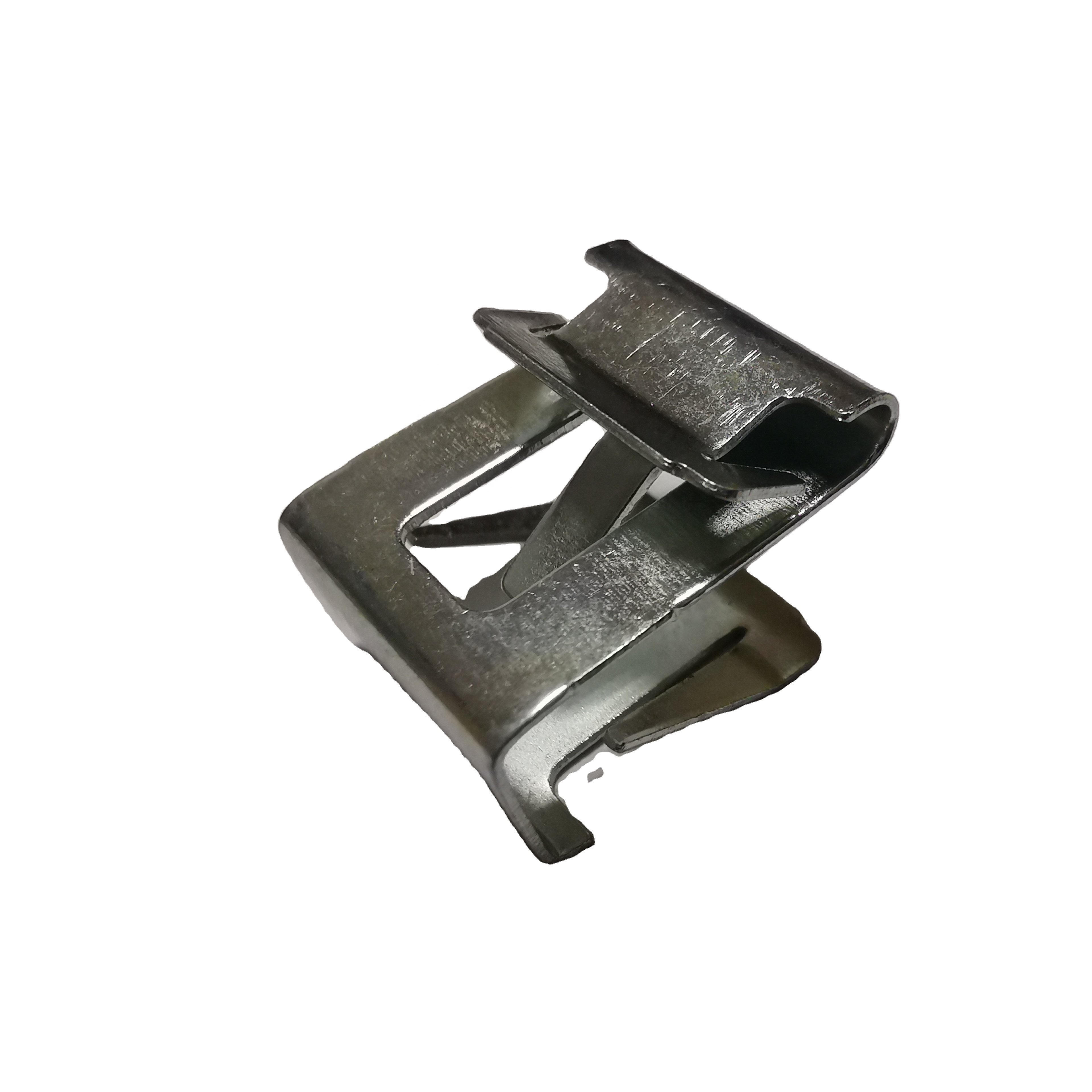Car Metal Parts Fasteners Customized S Shape Car Hardware Auto Steel Fixing Cable Clips