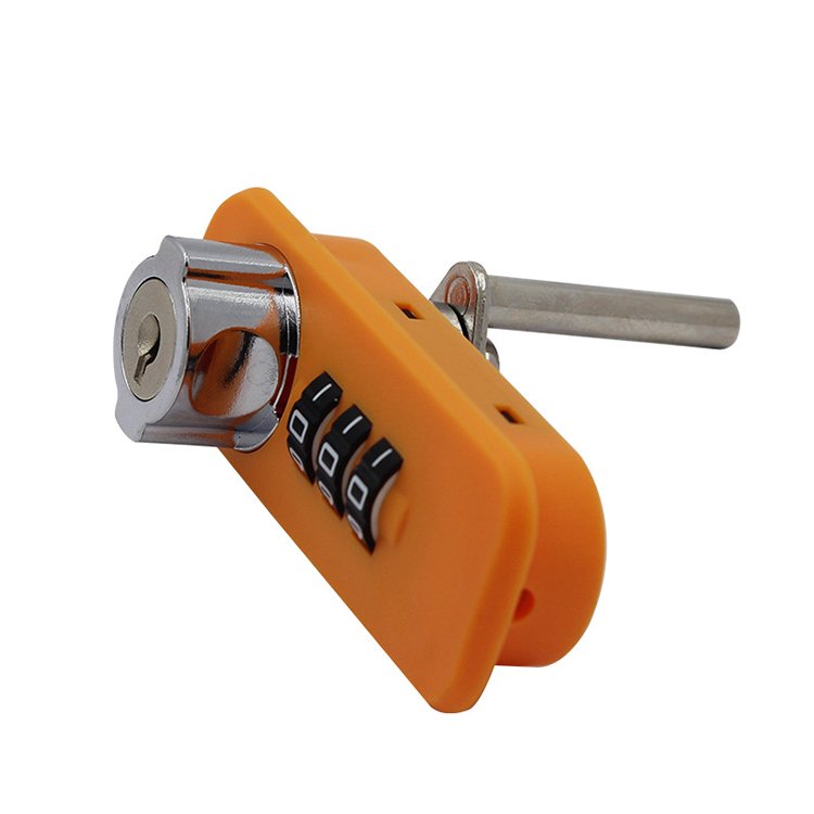 Smart 3 Digitals Combination Lock Master Key Cabinet Furniture File Cam Lock Password Mechanical Code Lock
