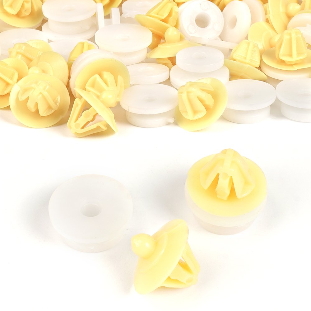 QGZ290 Auto Car Parts Nylon Rivet Door Panel Trim Fender Bumper Fastener Plastic Clips for NISSAN