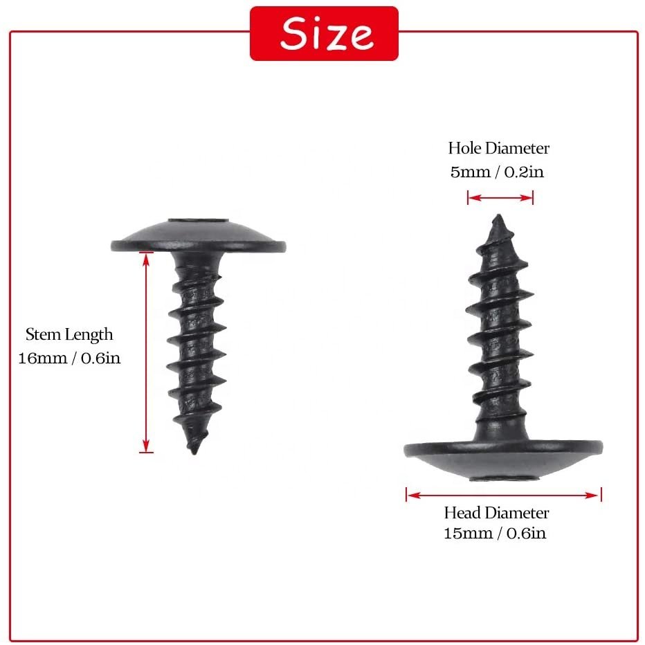 Fast Delivery 20 Bags One Carton 20Pcs Car Fender Liner Guard Bumper Tapping Screw for Audi A3 A5 Q5 R8 VW Passat