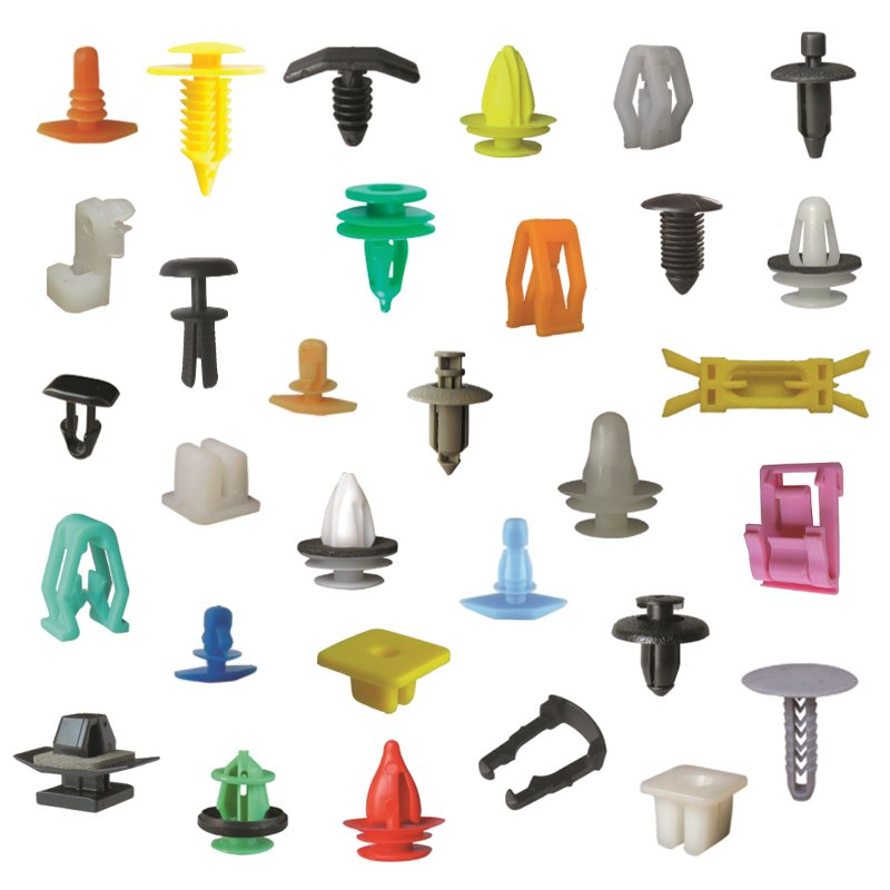 Car Plastic Fastener Clips Auto Body Push Retainer Pin Rivet Bumper Door Trim Panel Fastener Clip