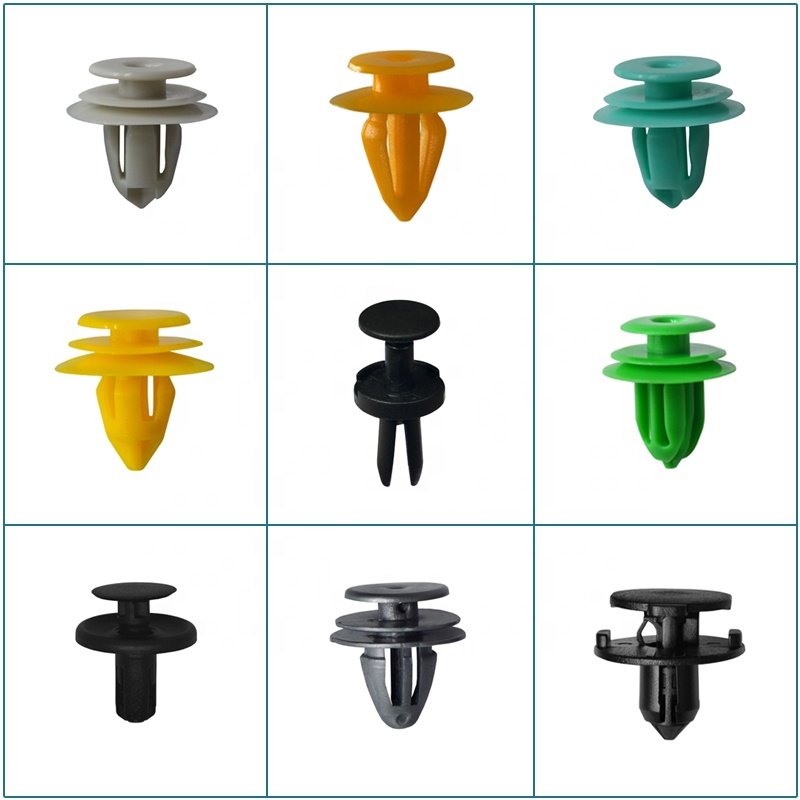 A17 Car Auto Bumper Rivet Retainer Push Engine Cover Fender Fastener Trim Clips