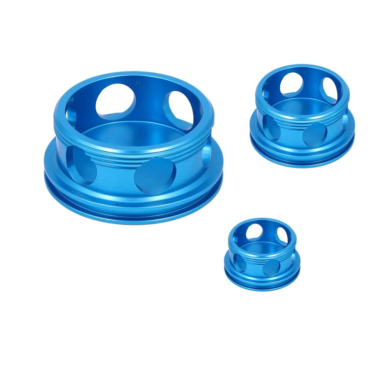 Custom Anodized Cnc Brass Components Turned Parts Aluminum Alloy Piece Machine Part of Motorcycle Accessories