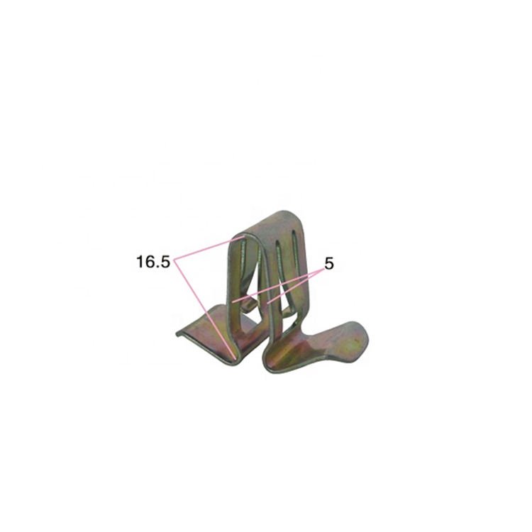 Wholesale Custom Stainless Steel Hardware Stamping Parts OEM/ODM Fasteners Metal Spring Clips for Binding Clip