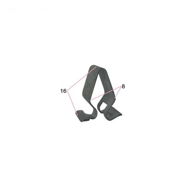 Wholesale Custom Stainless Steel Hardware Stamping Parts OEM/ODM Fasteners Metal Spring Clips for Binding Clip
