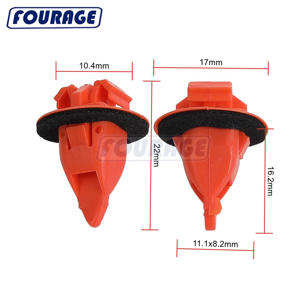 Auto Car Plastic Fastener Push-Type Molding Clip for Toyota Lexus (OEM: 90467-C0021)