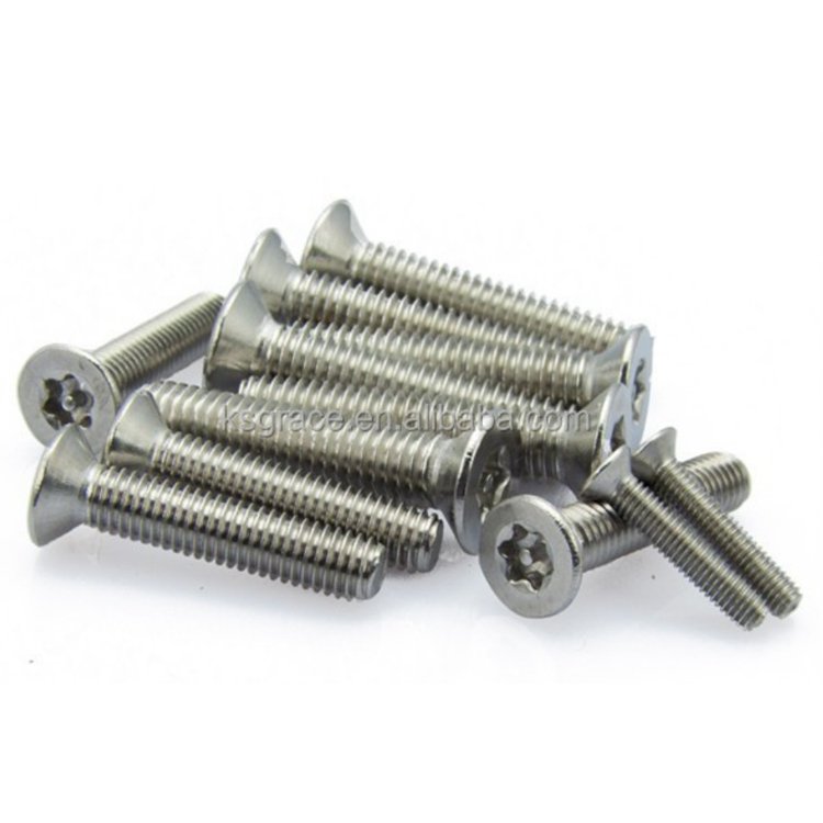 Stainless Steel Anti-theif Screws pan head security torx pin center head tamper proof anti-theft screw