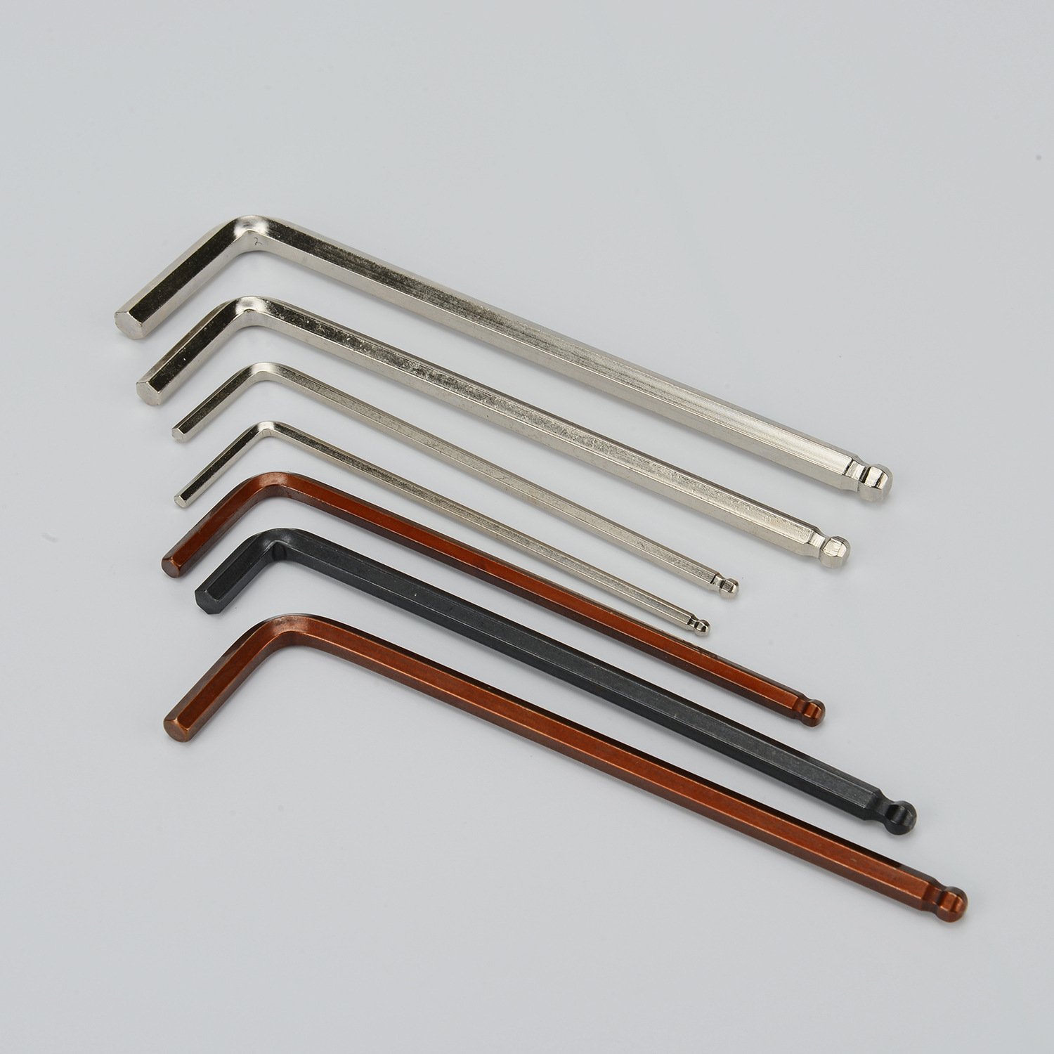 All Size T6 T8 T9 T10 Black Nickel Plated Double Head Torx Key Custom Allen Torx Wrench L Shape Hex Key