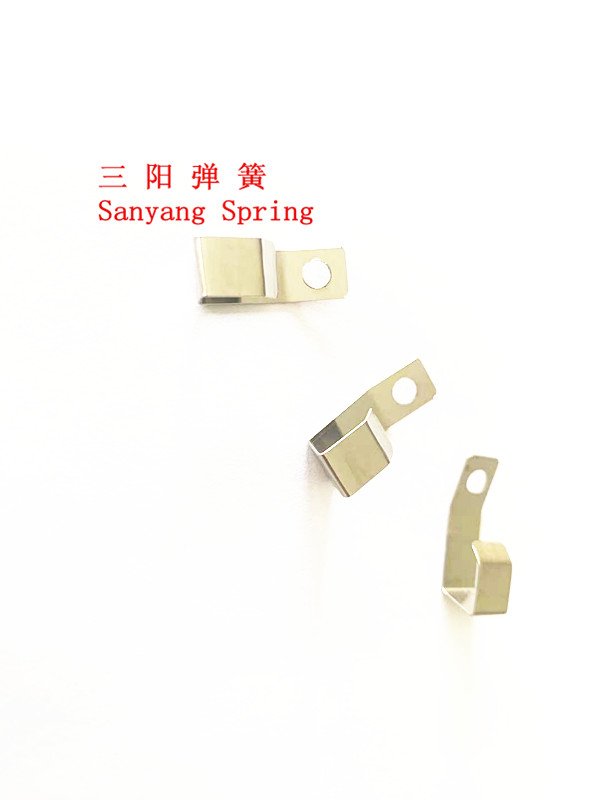 OEM Flat Metal V Shape Fix Battery Terminal Stainless Steel Spring Clips Fasteners