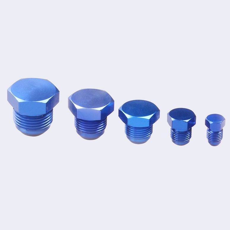CNC Aluminum Car Plug Connector For Cars AN4 AN6 AN8 AN10 AN12 Oil Catch Tank Pipe FittingsOil Cooler Adapter Auto Fitting