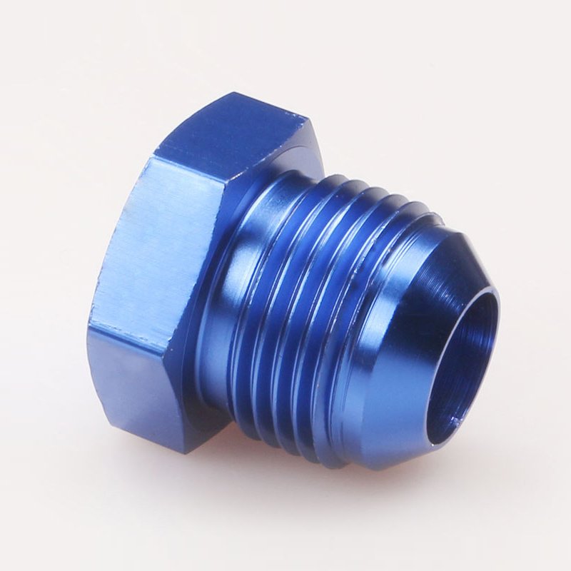 CNC Aluminum Car Plug Connector For Cars AN4 AN6 AN8 AN10 AN12 Oil Catch Tank Pipe FittingsOil Cooler Adapter Auto Fitting