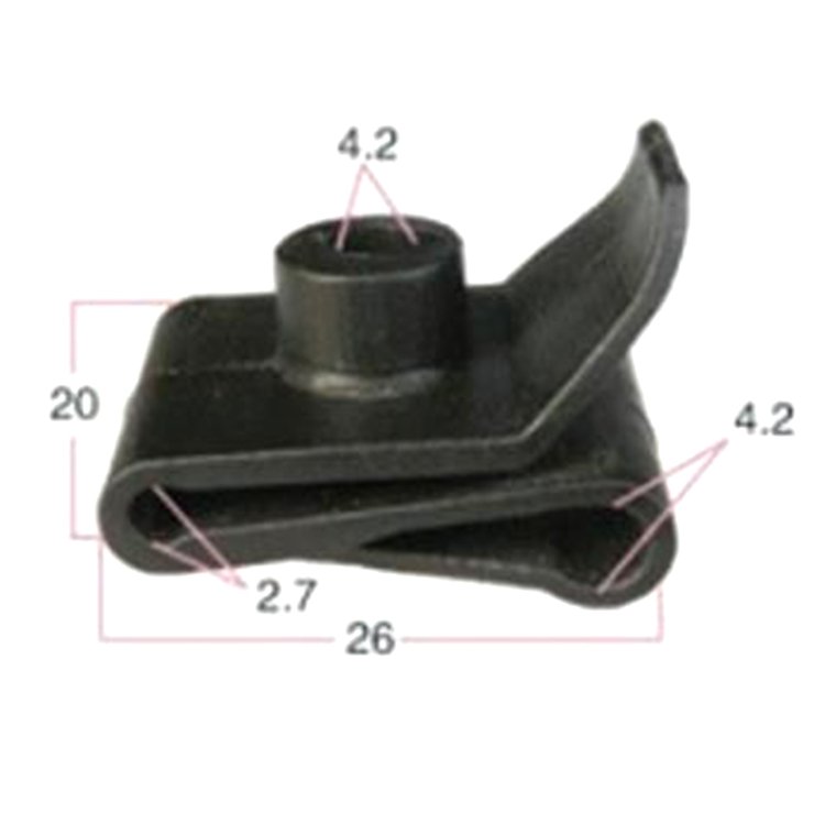 Plastic Rivet Fastener Fender Car Bumper Push Clip for Japanese Car Truck Pp Nylon Pom
