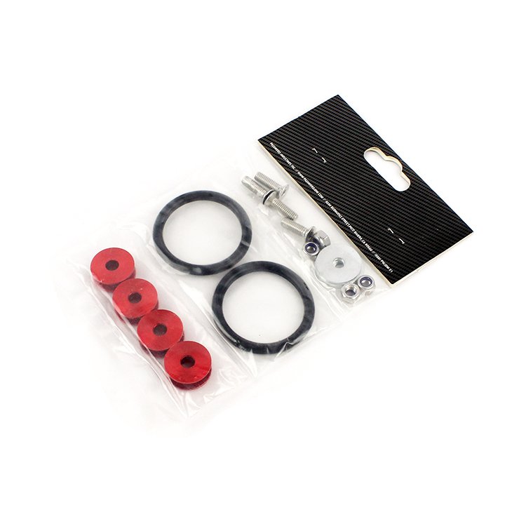 Universal Aluminum Auto Fastener Clip Kit Quick Release Front Fender Washer Bumper Fasteners Fast Easy Installation Car