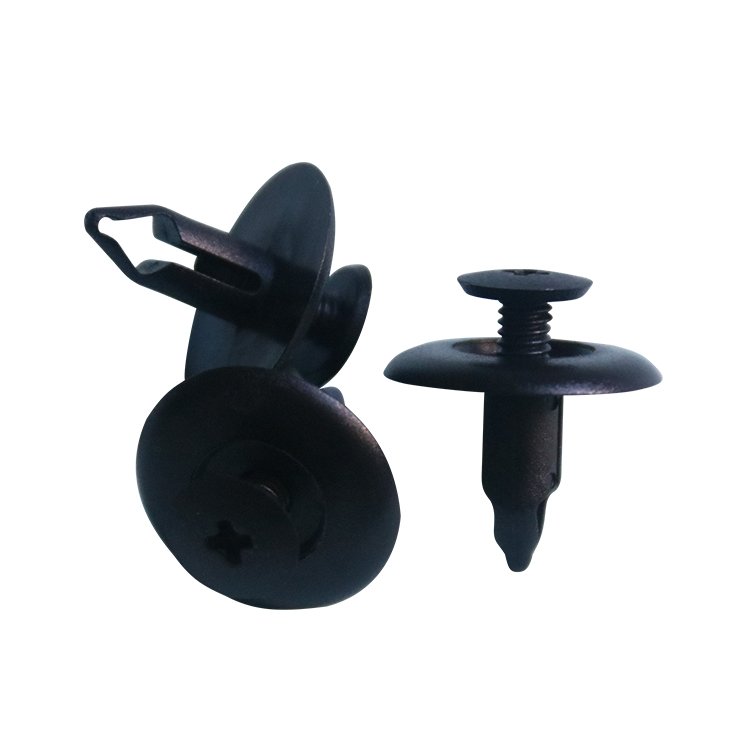 041548Hot Sale Push-in Fastener plastic clips for car Auto plastic clips and fasteners Plastic Rivets car clips Auto fasteners