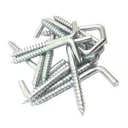 Batch Export Hanging Hook Screw Shape Self Tapping Screws Square Cup Hook Fashion Shaped Screw Handan RUISU Fastener Factory