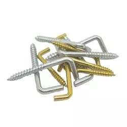 Batch Export Hanging Hook Screw Shape Self Tapping Screws Square Cup Hook Fashion Shaped Screw Handan RUISU Fastener Factory