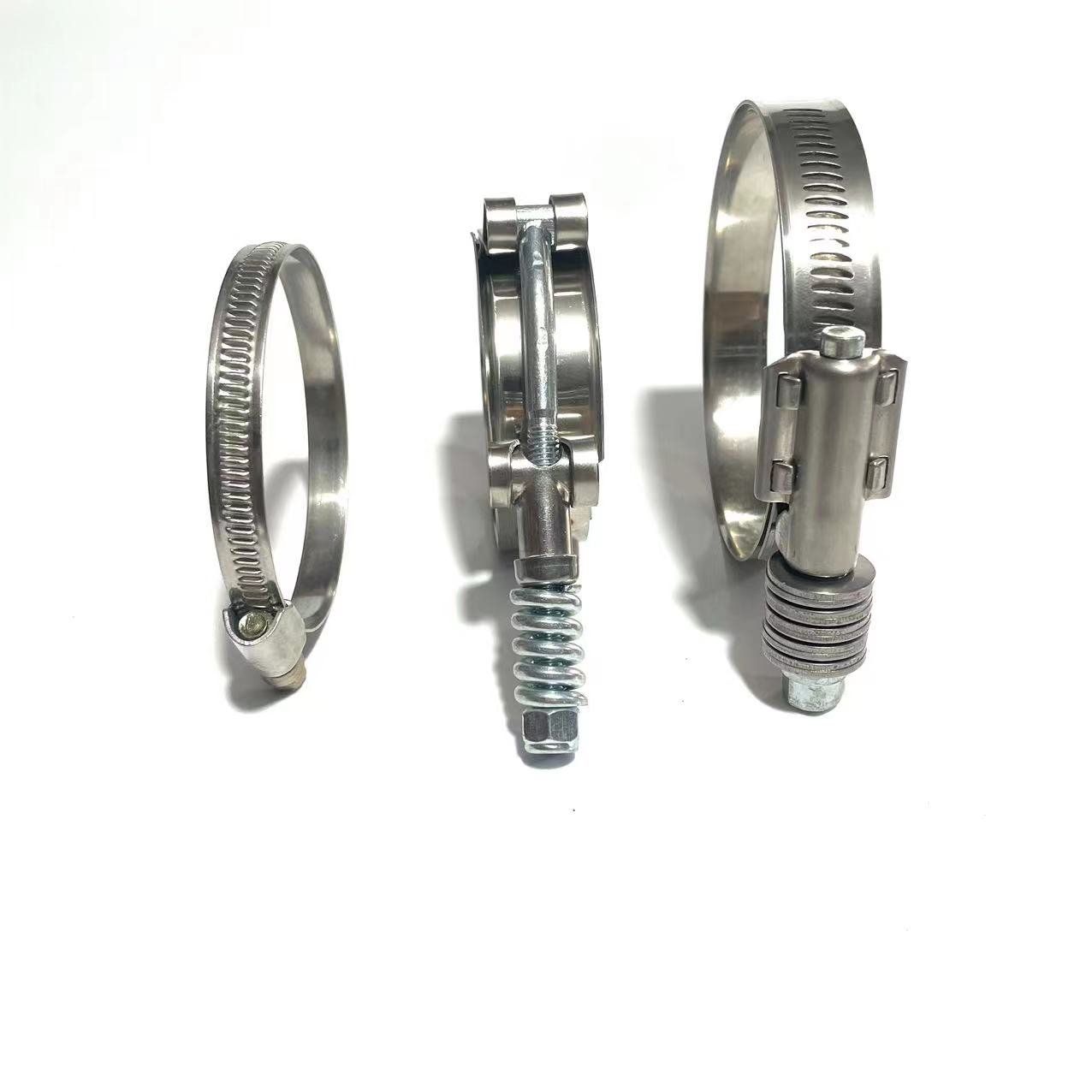 Factory customizable Radiator Intercooler silicone hose T Bolt Clamp