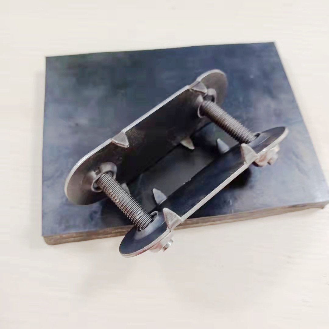 1.5" 2" 2.5" 3" Bolt Solid Plate Durable Stainless Steel Belt Clips Conveyor Belt Fastener
