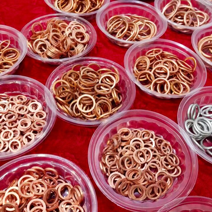CFNAK Made in China for Auto Parts Supply Copper Gaskets