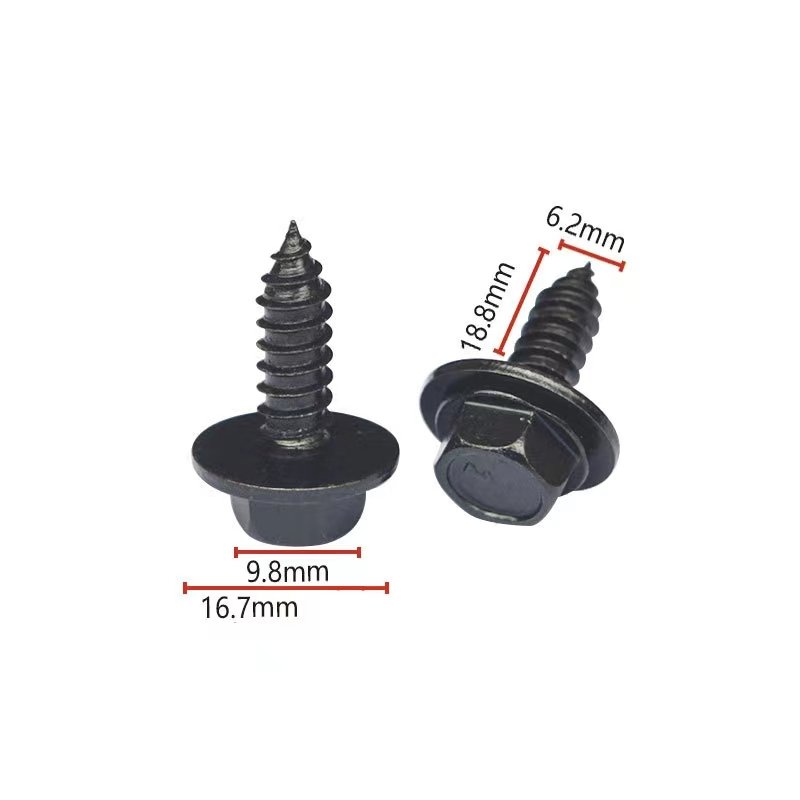 Auto Car Body Fender Screws Self Tapping Metal Screw