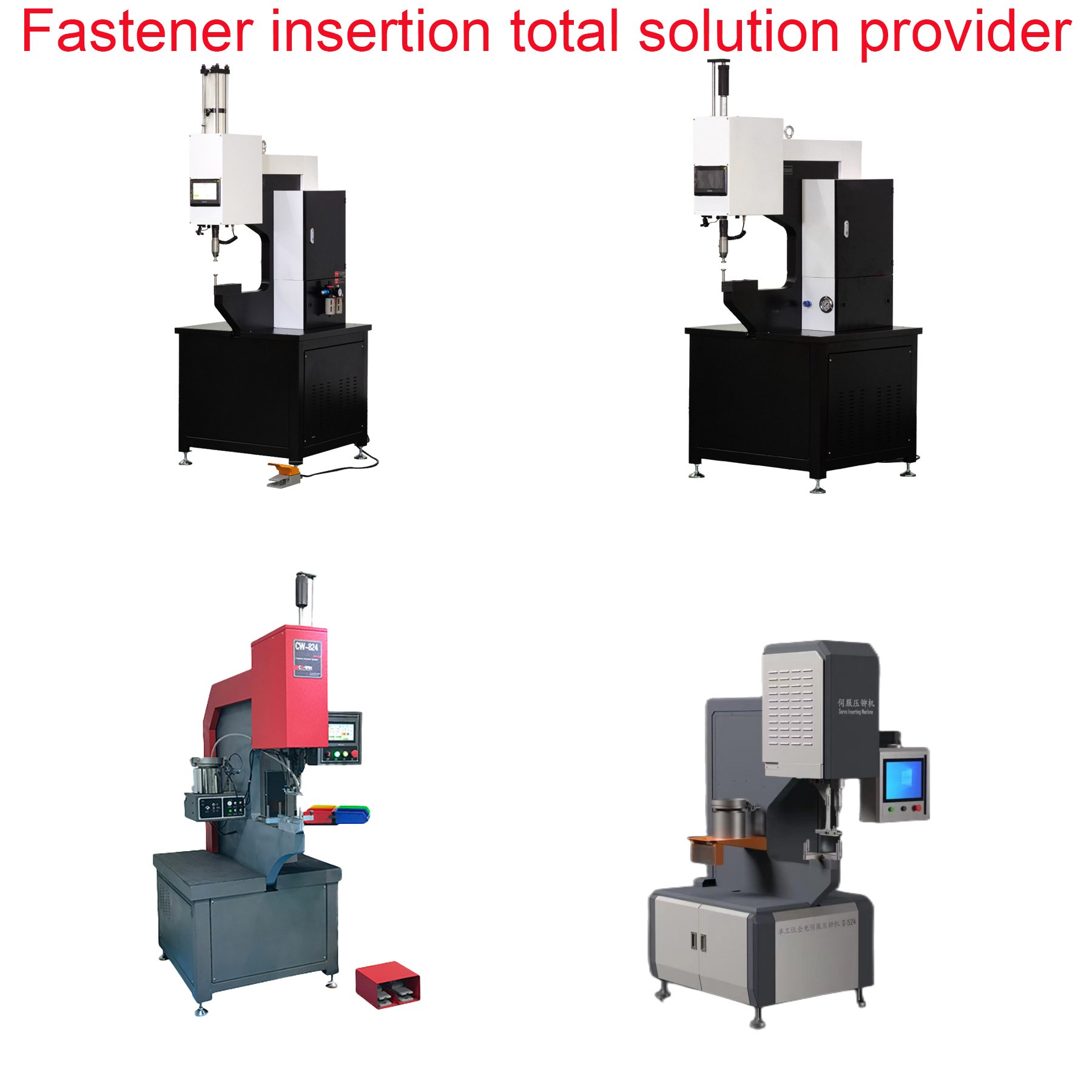 Auto feeding riveting machine hydraulic PEM nuts automatic riveting Fastener Insertion Machines