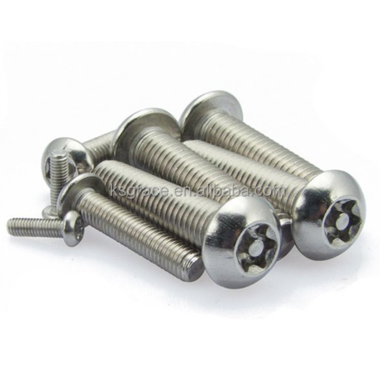 Stainless Steel Anti-theif Screws pan head security torx pin center head tamper proof anti-theft screw