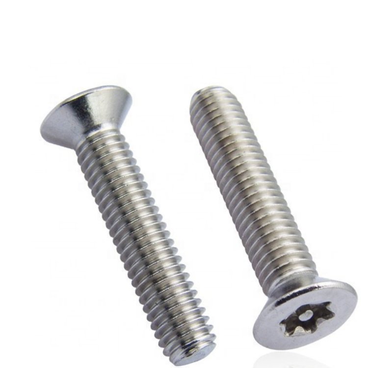 Stainless Steel Anti-theif Screws pan head security torx pin center head tamper proof anti-theft screw