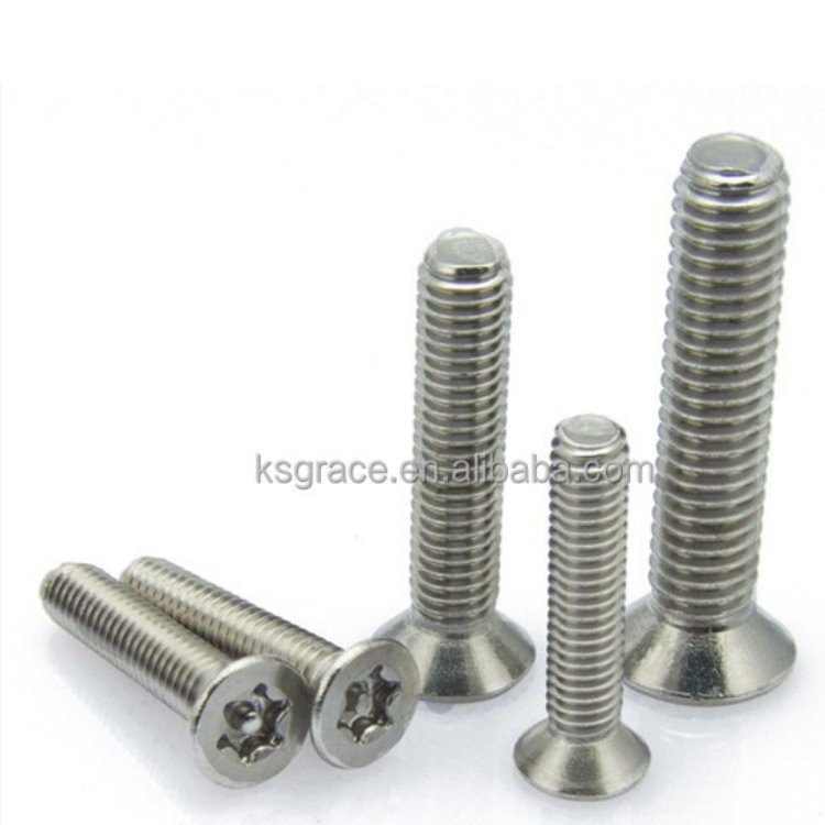Stainless Steel Anti-theif Screws pan head security torx pin center head tamper proof anti-theft screw