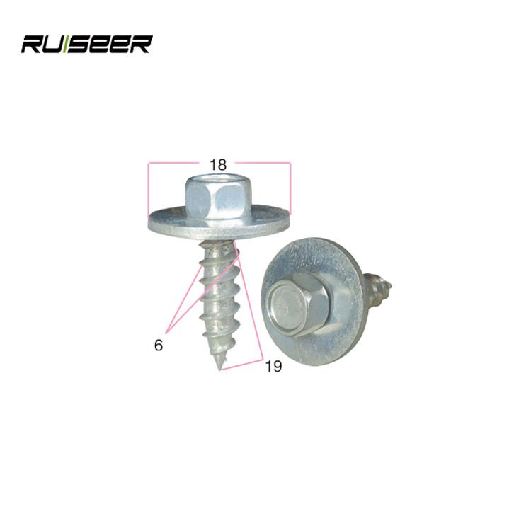 Auto screws External hexagonal snap screws Auto fender screws