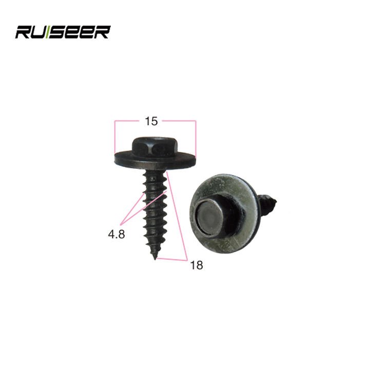 Auto screws External hexagonal snap screws Auto fender screws