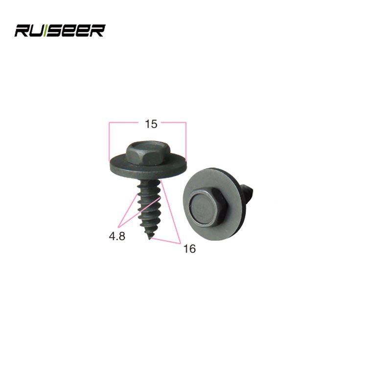 Auto screws External hexagonal snap screws Auto fender screws