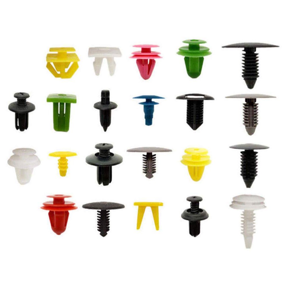 High Quality 500PCS Universal Mixed Auto Fastener Car Bumper Clips Retainer Car Fastener Rivet Door Panel Liner For All Car