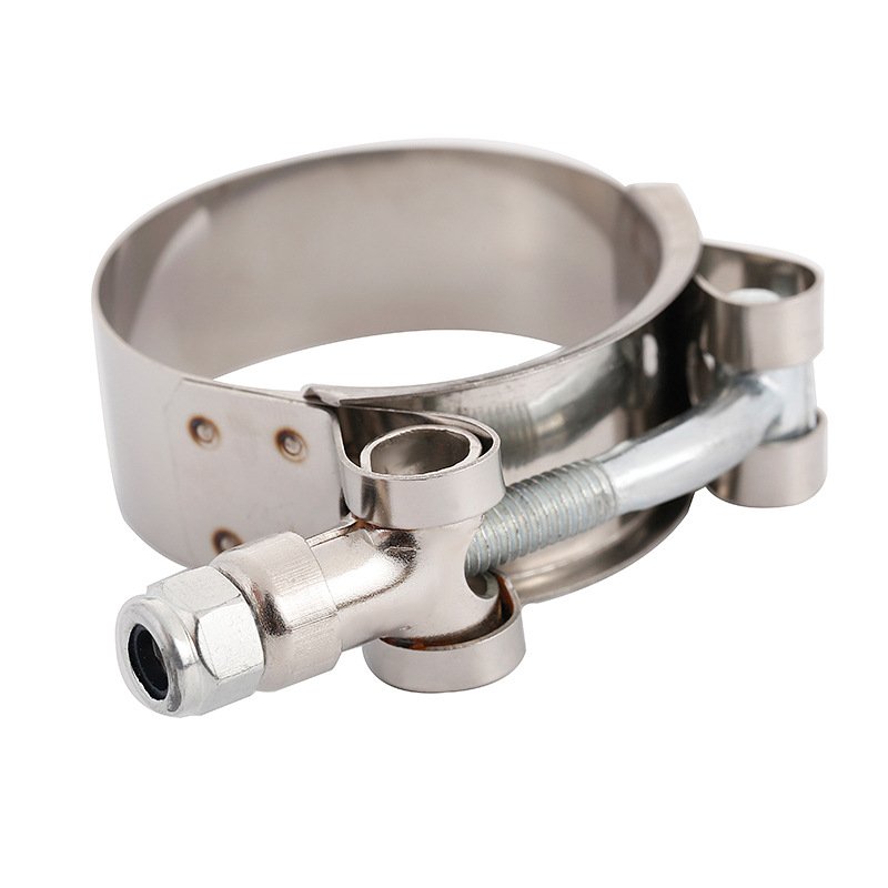 Automotive Hose Clamp Stainless Steel T- Bolt Clamp Ss 201/304 Bolt Hammer Head Pipe Clamp