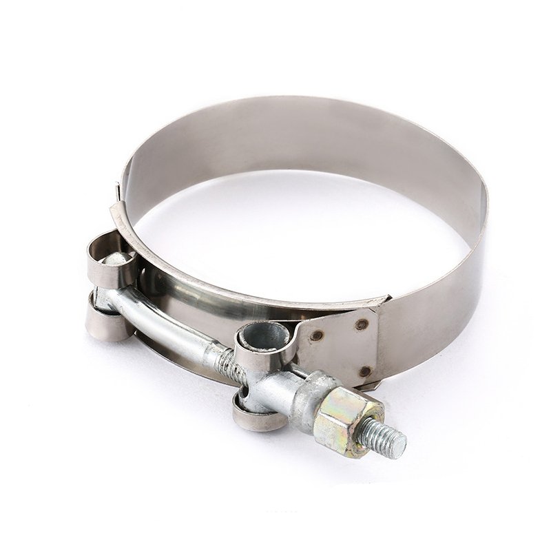 Automotive Hose Clamp Stainless Steel T- Bolt Clamp Ss 201/304 Bolt Hammer Head Pipe Clamp
