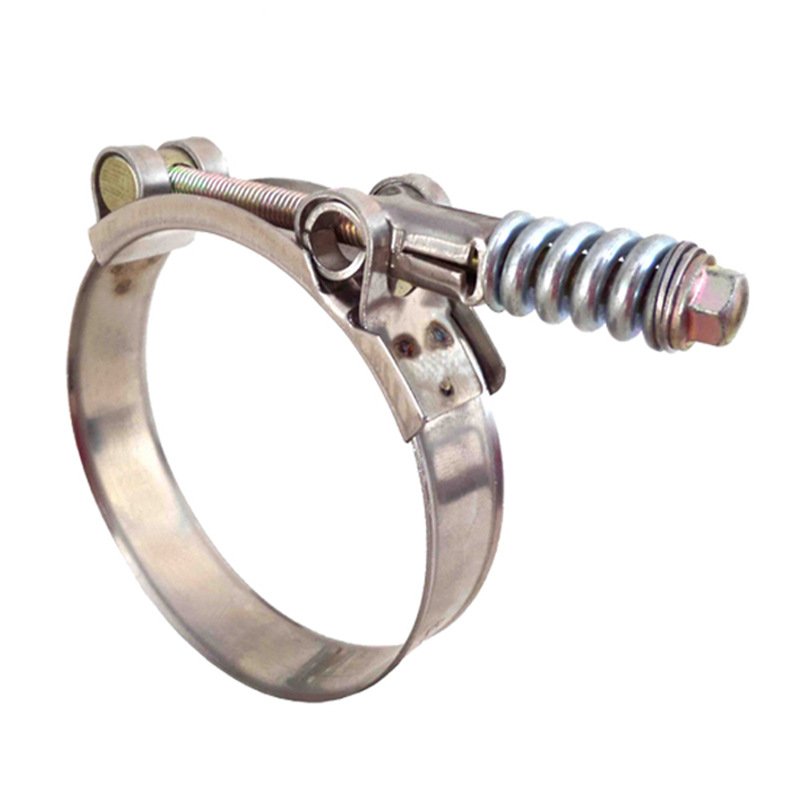 Automotive Hose Clamp Stainless Steel T- Bolt Clamp Ss 201/304 Bolt Hammer Head Pipe Clamp