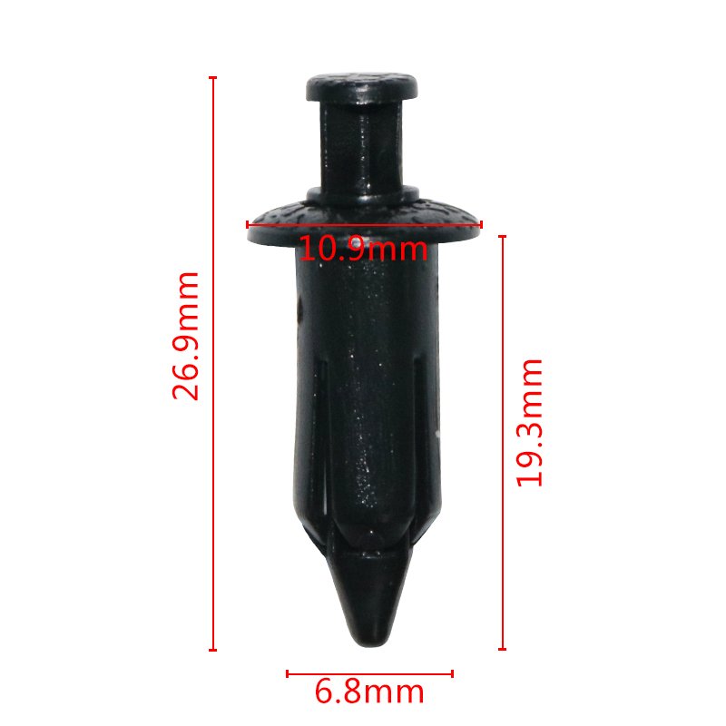 10184 Plastic Push Type Rivet Automotive Plastic Clips for American cars retainer auto body clips plastic fasteners car clips
